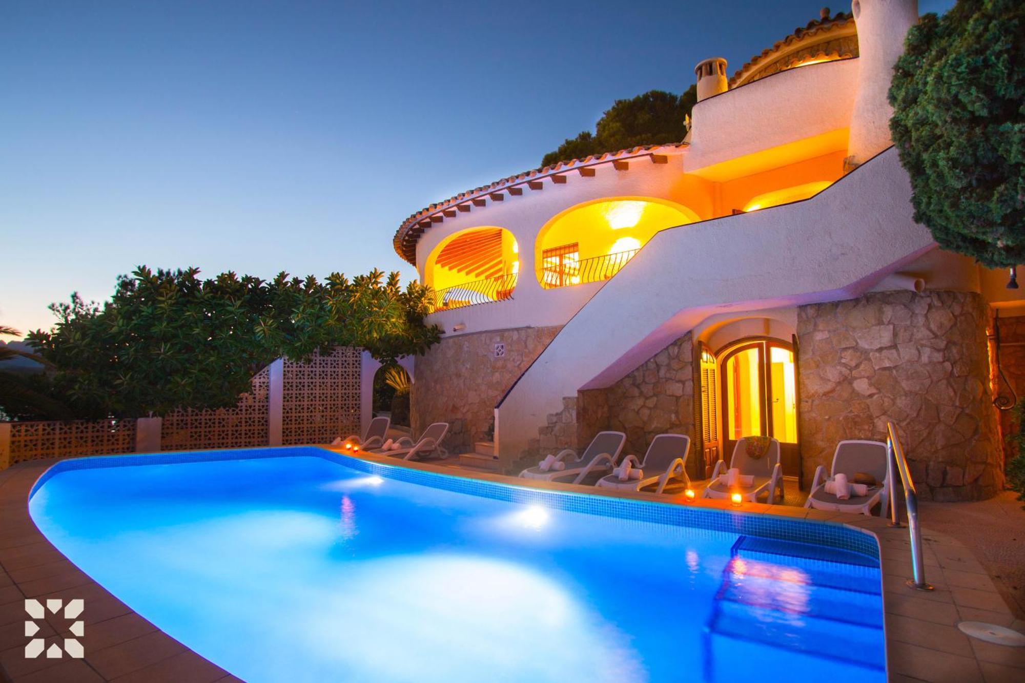 Villa Dauphin By Abahana Villas Moraira Kültér fotó