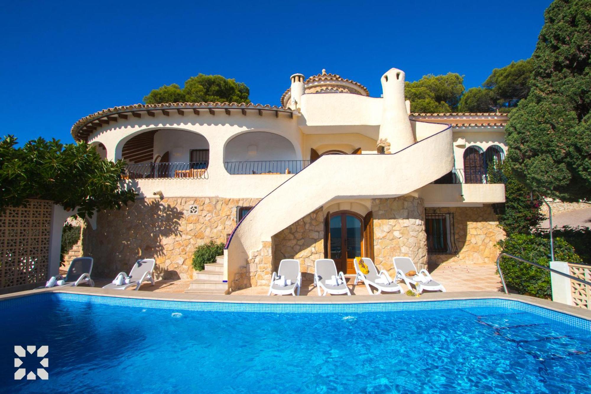 Villa Dauphin By Abahana Villas Moraira Kültér fotó